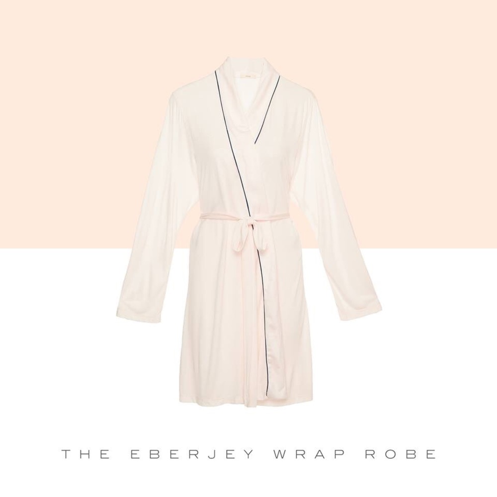 Eberjey wrap robe, size L/XL